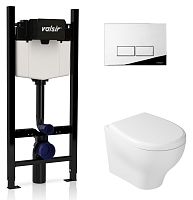Комплект унитаза с инсталляцией VALSIR KIT VSCR 7212 Slim P3